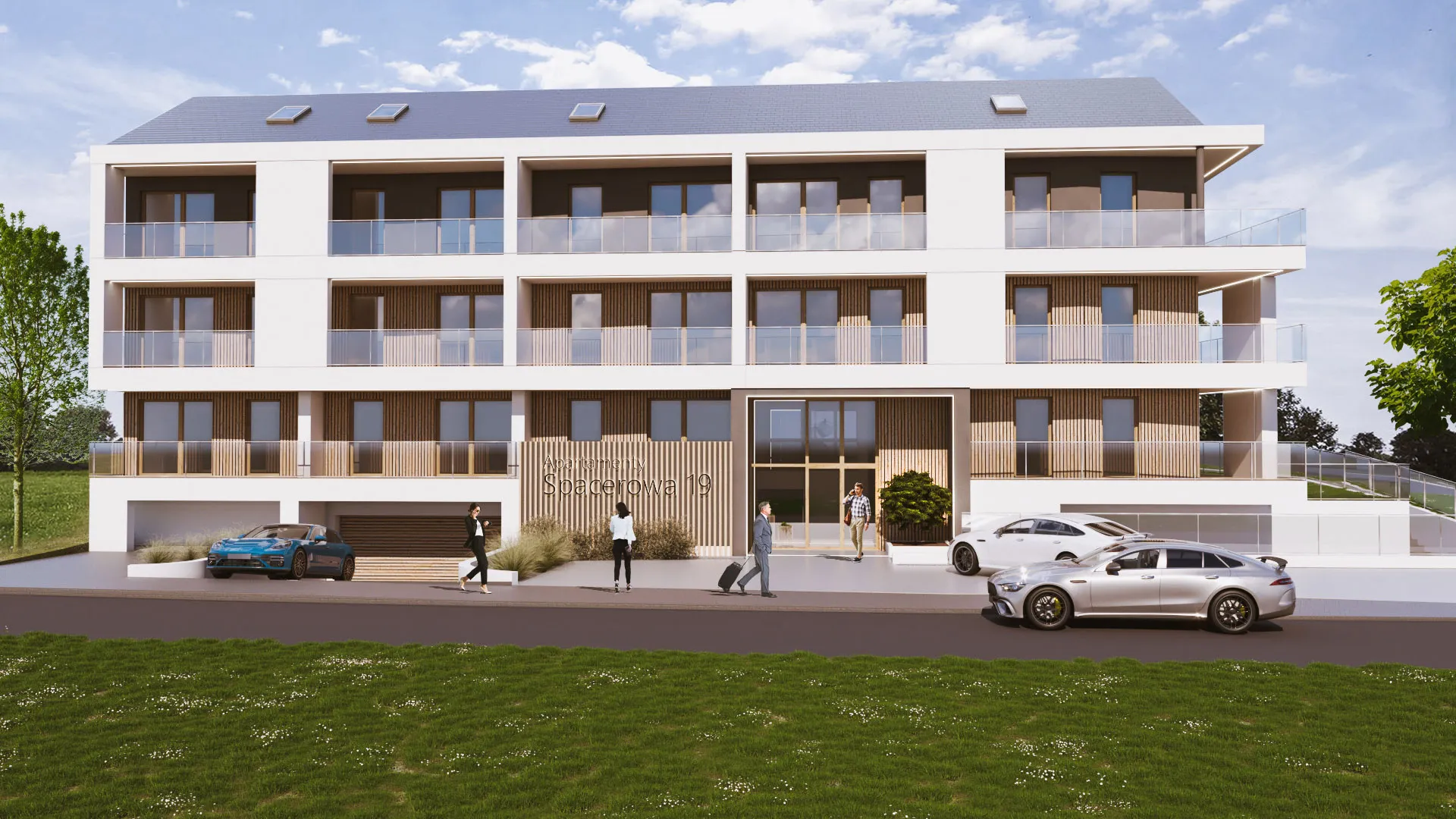 Apartamentowiec / Krynica Morska